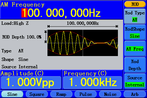 OWON 1-CH High Frequency Arbitrary Waveform Generator