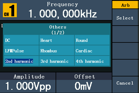 OWON 1-CH Low Frequency Arbitrary Waveform Generator